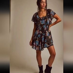 Free People Love To Love Mini Dress